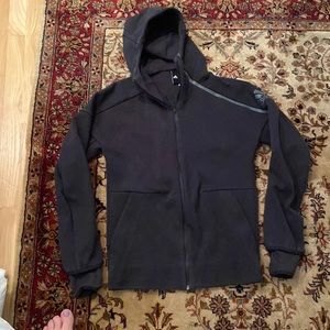 Top Quality Adidas warm cotton hoodie with tech features, men’s small, EUC